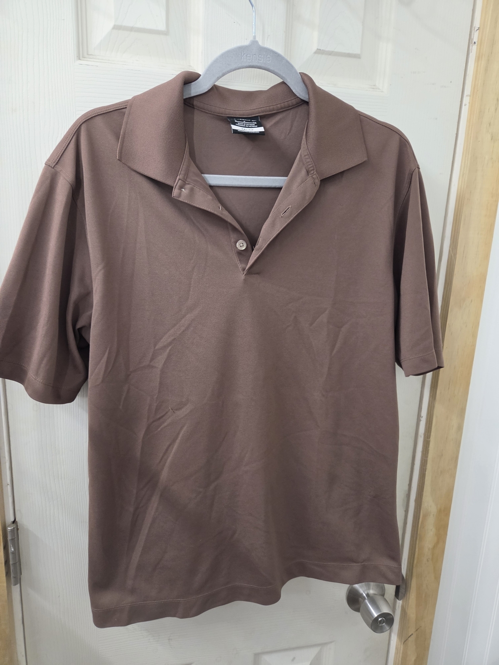 Nike Golf Men's Brown Short-Sleeve Polo #0155